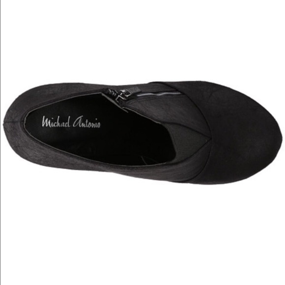 NIB! Michael Antonio Lyoness Zipper Booties 7.5 - Picture 3 of 5